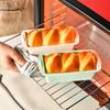 4pcs Silicone Baking Cake Mold Easy To Demold Rectangular Toast Mold Silicone Baking Tray for Household Oven Kitchen Baking Tool