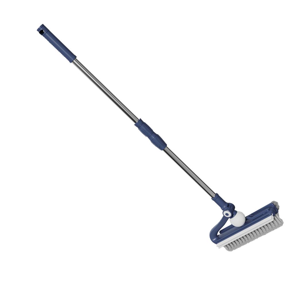 Floor Brush Scrubber   Handle Floor Scrub Brush for Cleaning Patio Bathroom Garage Kitchen