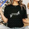 System of A Down Summer Trend Short-Sleeved Unisex's and WoUnisex's Universal Pattern Large-Sized Comfortable T-Shirt