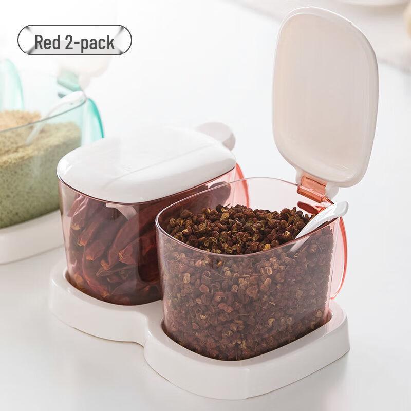 Camellia Plastic Seasoning Jar Set