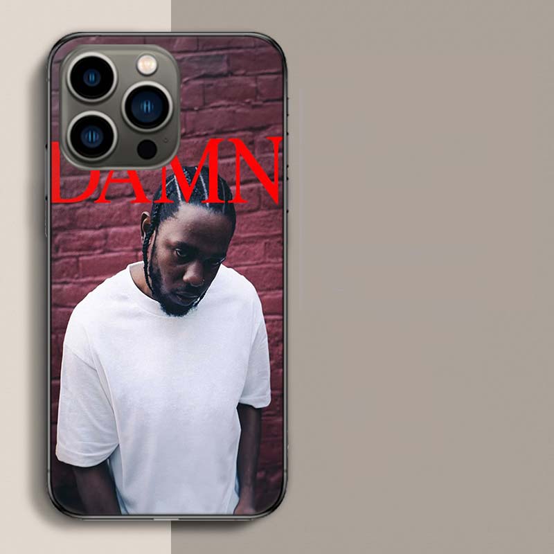 Kendrick Lamar DAMN Phone Case For Iphone 17 Air 15 Pro 14 Plus 16 Pro Max 12 13 Mini 11 16E X XS Cover Cute Fundas