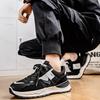 Fashion Autumn New Men Breathable Running Shoes Outdoor Non Slip Lace Up Platform Sneakers Comfortable Height Increase Vulcanized Shoes