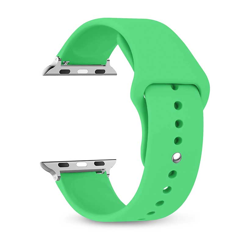Silicone Band For Watch Strap 44mm 45mm 40mm 41mm 42-38mm 45 Mm Sport Bracelet Iwatch Series 8 7 6 5 4 3 SE 9 Ultra 2 49mm