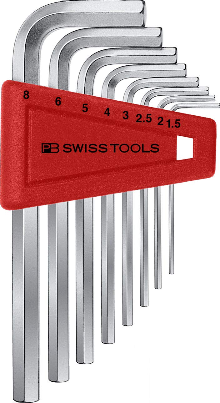 

PB SWISS TOOLS PB PB Holder Hex Wrench Set 210H-8CN