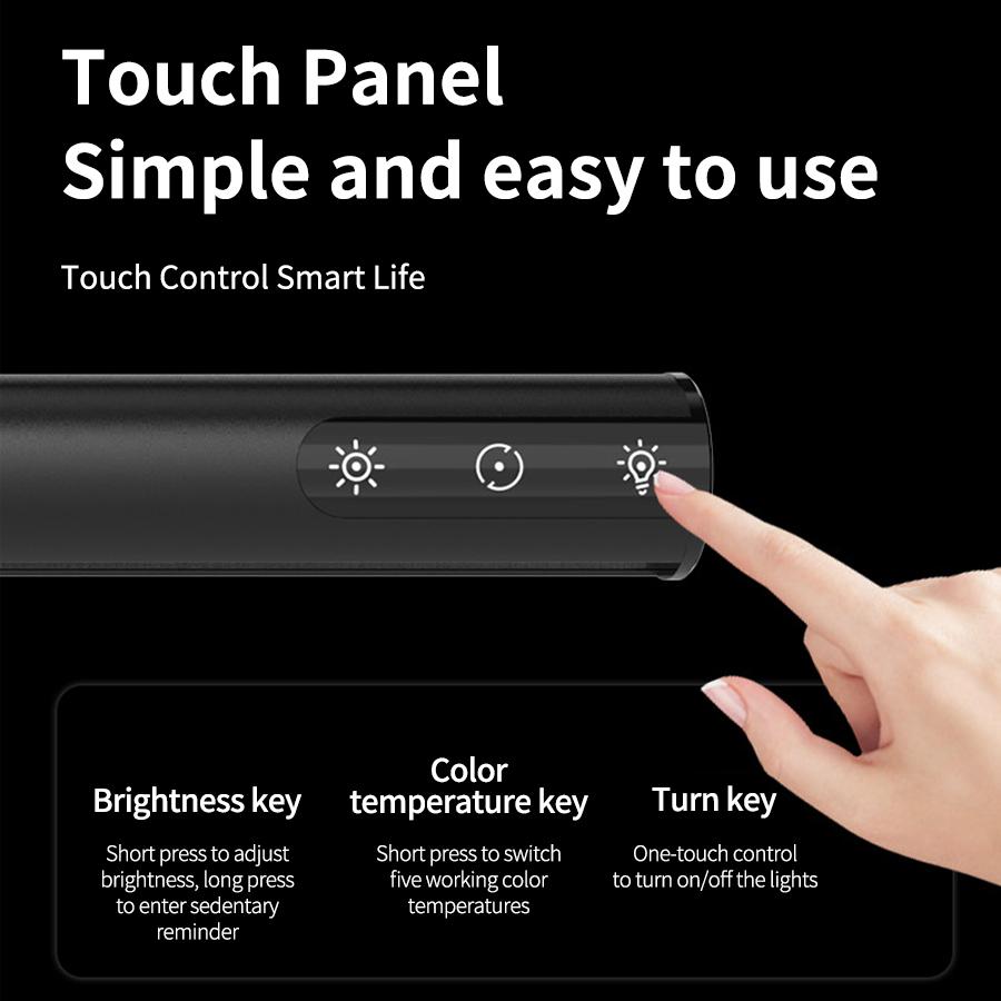 42CM LED Desk Lamp PC Computer Screen Hanging Monitor Light Bar Wireless Remote Control Stepless Dimming For Bedroom Study Room