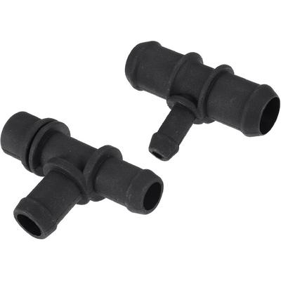 HVAC Heater Hose Tee Connector for Ford Transit Connect 2010-2013 / Heater Pipe Connector/Durable / 1 Set Black Auto Replacement Parts