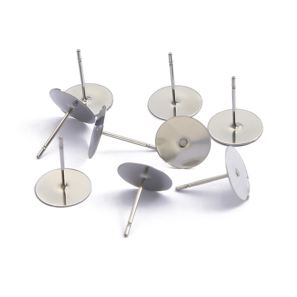 20/100Pcs Stainless Steel Round T-shaped Needle Pin For DIY Jewelry Making Craft Accessories