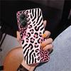 Pink Leopard Print Phone Case For Xiaomi Poco X7 X6 X5 Pro F7 Ultra Redmi 15C 15 13C 13 12C 12 10 10A 10C 9 9A 9C 9T Cover Poco