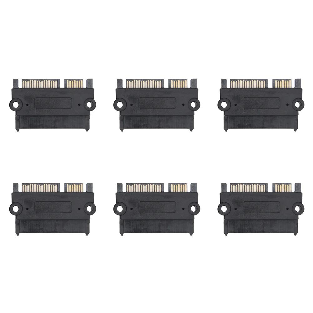 7+15 Male To Female Converter Head 22Pin Power Data Adapter SATA To SATA Adapter Data Power Transfer Connector Adapter 1-20PCS