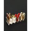 1 boîte de rangement pour rouge à lèvres, Organisateur de maquillage, Support tour à 16 emplacements pour rouge à lèvres, Boîte de rangement pour étagère à parfums