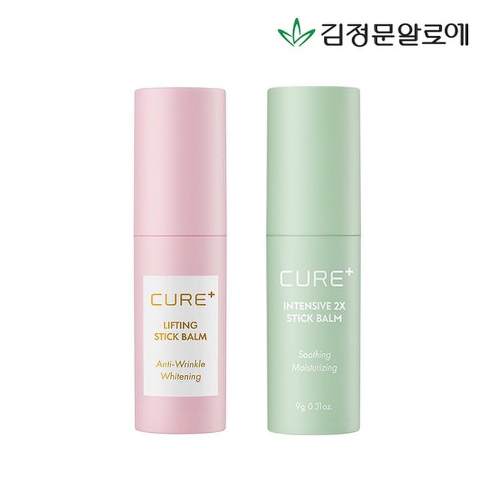 

[CURE] Cure Lifting Stick Balm + 2X Cream Moisture Stick Balm 9 г