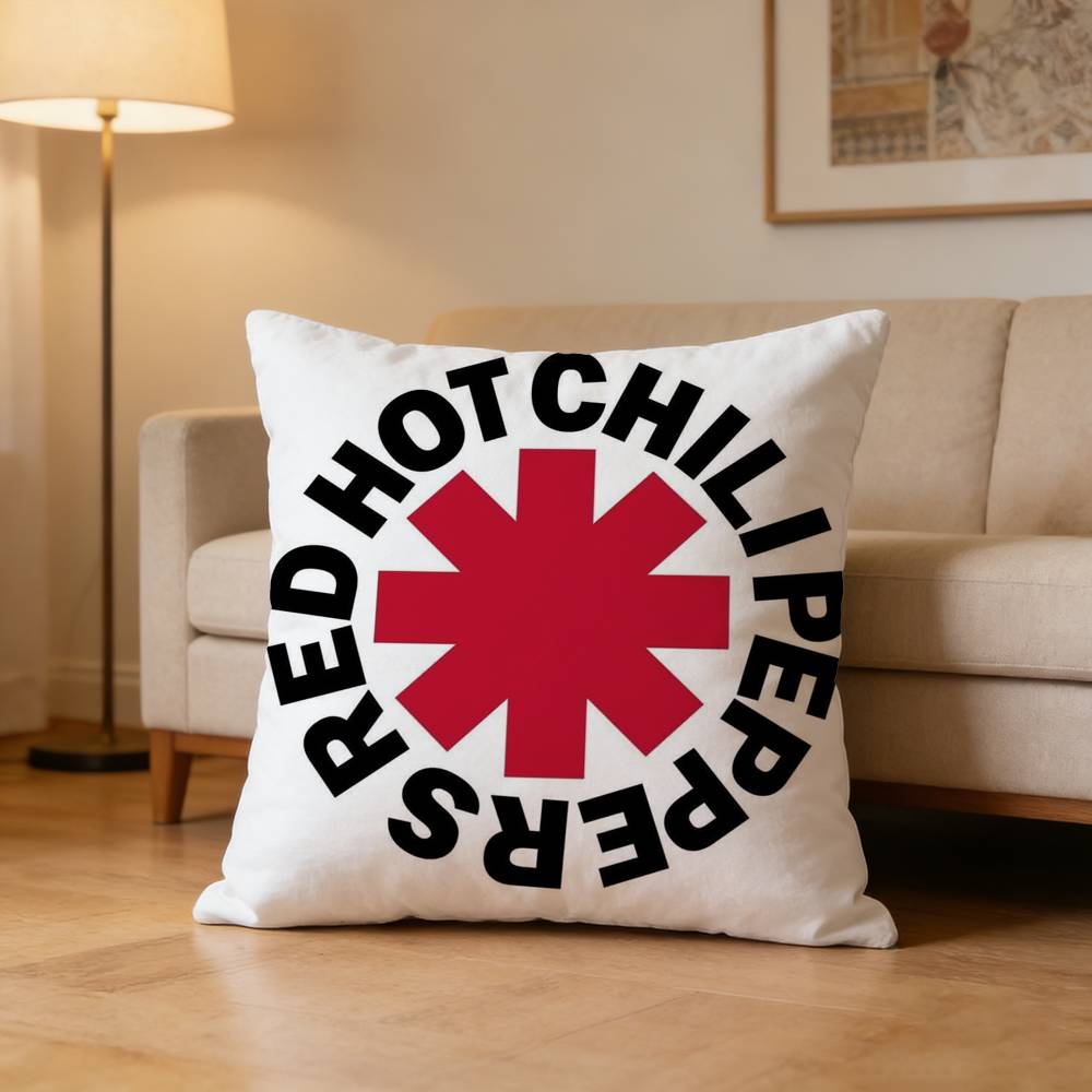 R-Red Hot Chili Peppers Band Pillow Case Cushion Cover Throw Pillow Case For Car Sofa