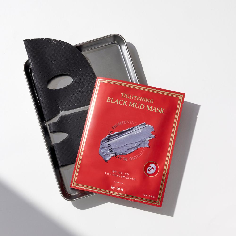 Buyour Tightening Black Mud Mask, 3 sheets, 1 piece