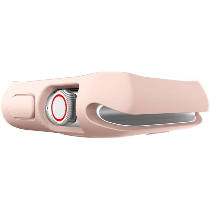 Coque renforcée apple watch 42-44mm spectrum r solid 100% plastique recyclé rose itskins
