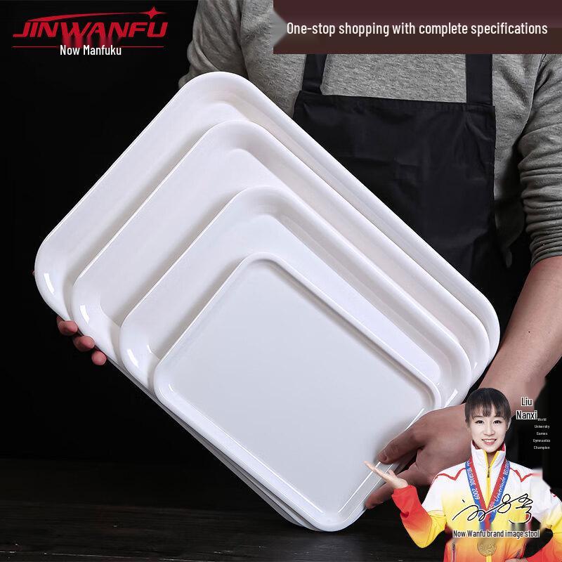 Commercial Melamine Rectangular Display Tray