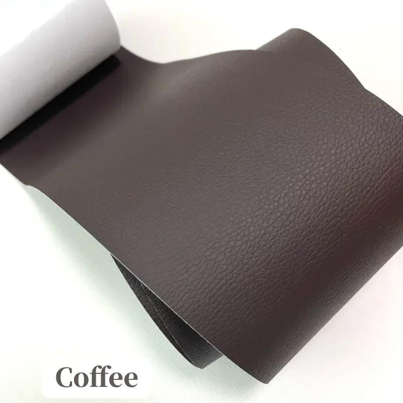 Self Adhesive Leather Fabric for Car Upholstery Chair Seat Home Sofa Repair Patches PU Leather Sticker Furniture Refurbish Fix