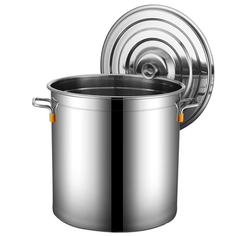 Yingbang 50L 304 Stainless Steel Round Pot with Lid