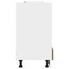Hanging Cabinet Reclaimed Wood Look 60 X 46 X 81.5 Cm Engineered Wood
