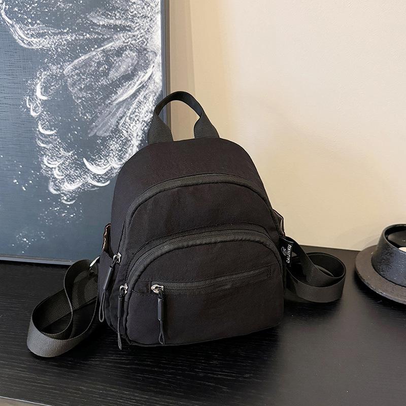 2025 summer new backpack large capacity multi-pocket practical backpack lightweight simple leisure travel commuter bag