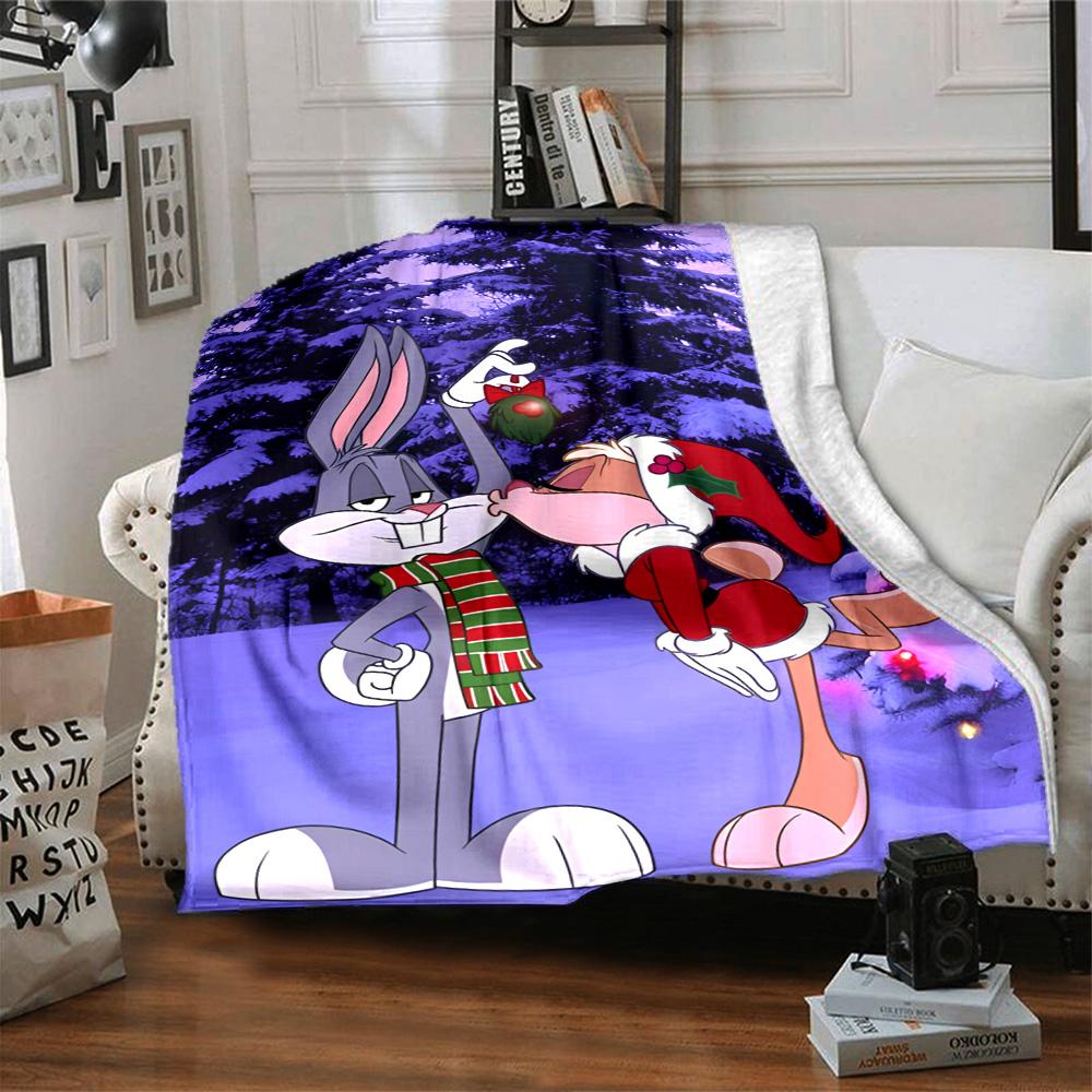 Looney Tunes Blanket Ultra-Soft Great for Bed Office Chair Couch for All Seasons Modern Gifts For Family Or Friends