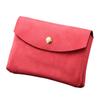 Doppellagige Wechselgeldtasche, Kartenetui für Herren und Damen, große Kapazität, Münzfach, weiche Tasche mit Druckknopf, kleine Mini-Kurzgeldbörse.