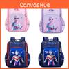 Versatile Delightful And Kids Backpack Ergonomic Design School Bag For Boys And Girls With Colors Eyecatching