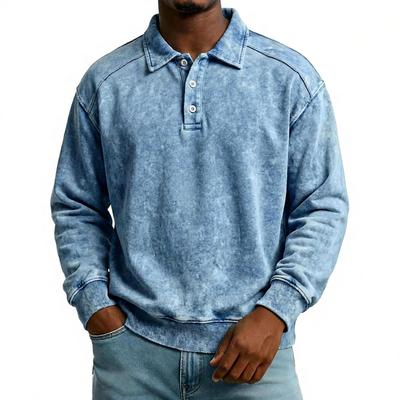 Men's Color Long Sleeve Tops Men's Casual Fashion Long Sleeve Tops