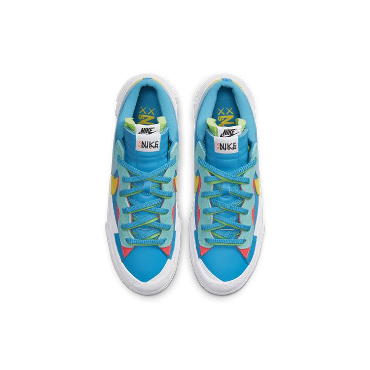 New Sacai X KAWS X Nike Blazer Low Neptune Blue DM7901-400