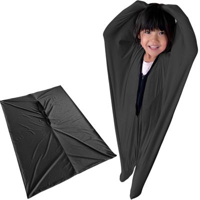 Heizi Body Socks for Children with Developmental Disorders, ADHD, and Autism, Stretch Fabric, Sensory Tool (Black, Size S (Height 89-112cm))