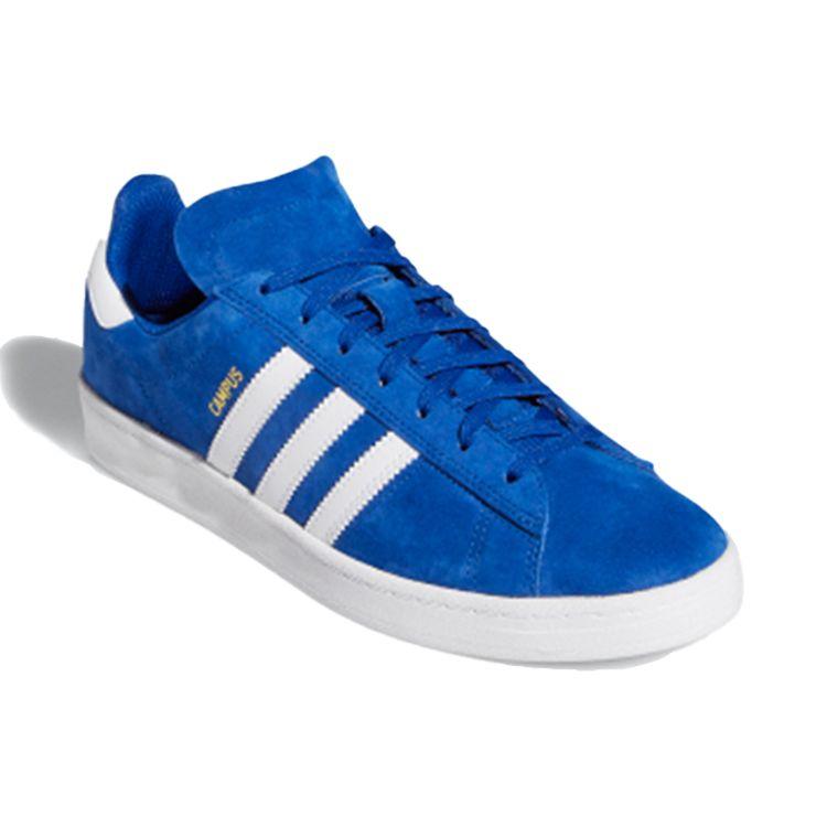 Adidas Originals Campus 00s Adv Comfortable Daily Low-Top Skate Shoes Men Sneakers Blue White FV5943