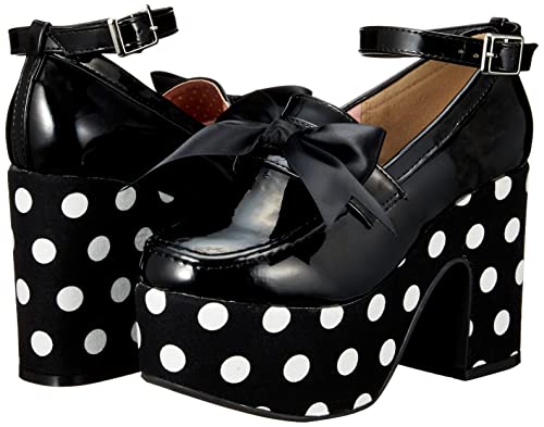 Yosuke Damenpumps, Schwarzes Lackleder, Größen 24.0cm-24.5cm, 4320015