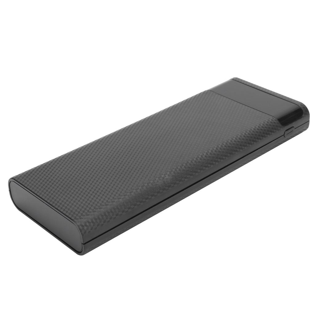 Lightweight 8 x 18650 Battery Storage Box DIY Portable Power Bank Jacking Accessoryblack