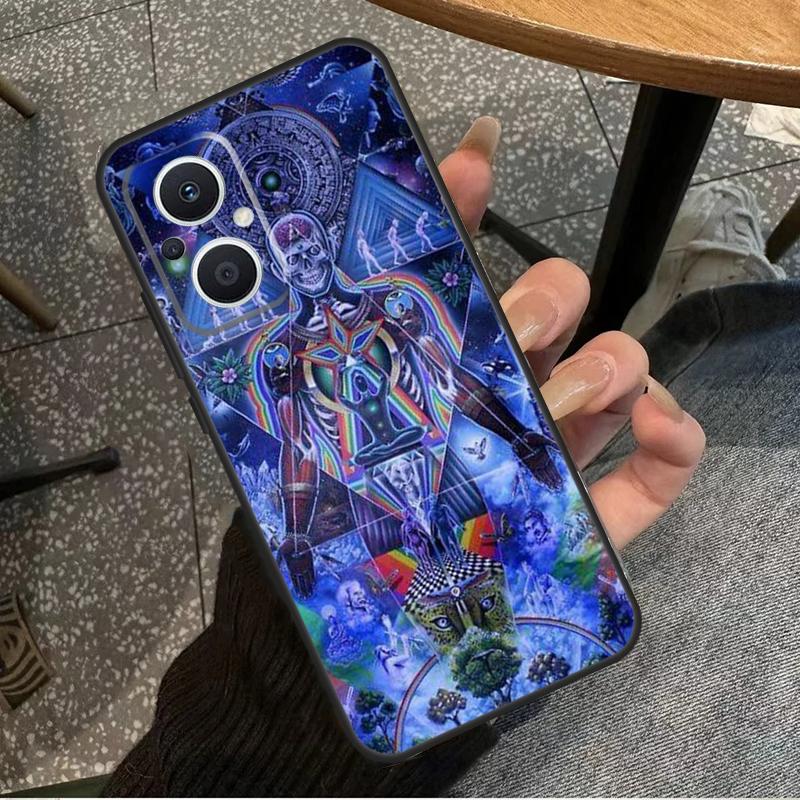 Spiritual Trippy Psychedelic For OPPO Reno 11F 12F 13F 14F 8T 10 11 12 13 14 Pro 8 7 Lite OPPO Find X8 X6 X5 X9 Pro Case