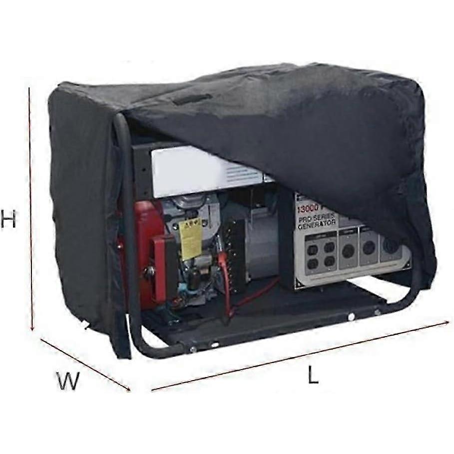 210D Oxford Cloth Generator Waterproof Cover Windproof Dustproof For Outdoor Camping Yard Lawn Equipment 97x76x76 Cm