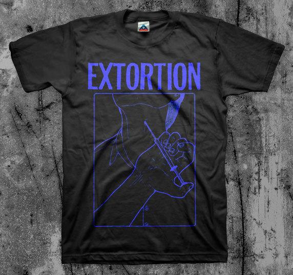 Extortion  Syringe  T shirt  Unisex T-Shirt XXL