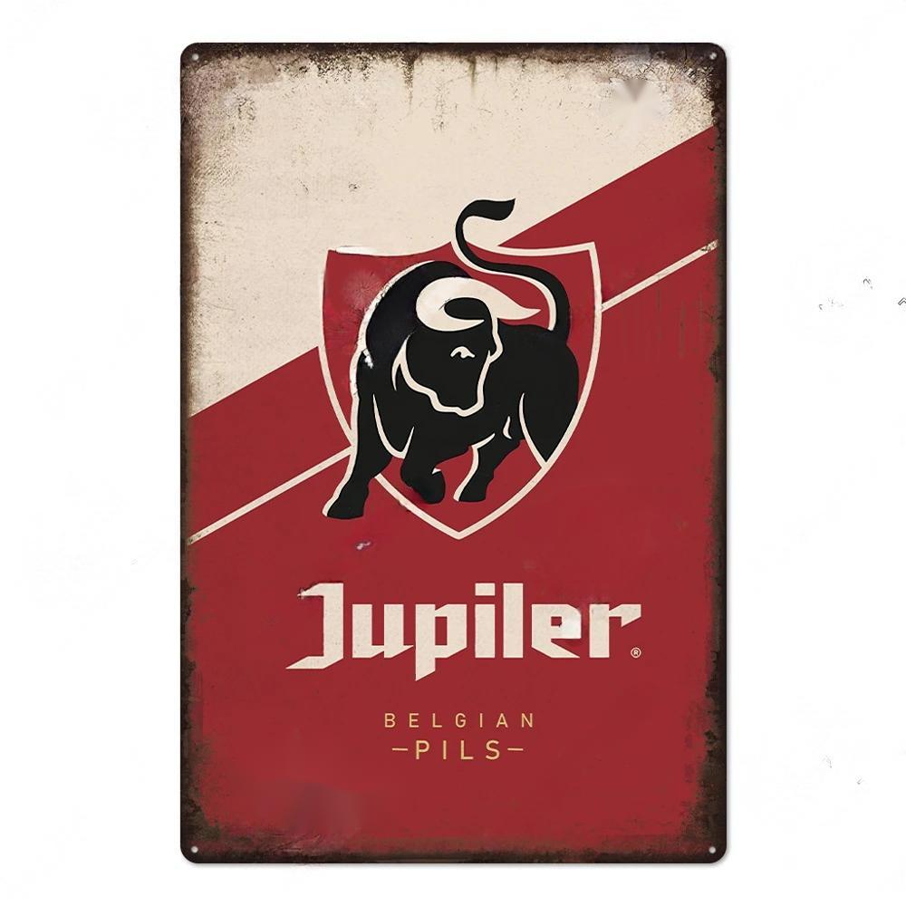 FJ Vintage Kovové Plechové Značky Dekor Pivo Plaketa Retro Plakáty Nástěnná Dekorace Talíř pro Bar Pub Restauraci