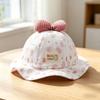 Baby Spring Summer Cotton Sun Hat With Wide Brim For Girls Sun Protection
