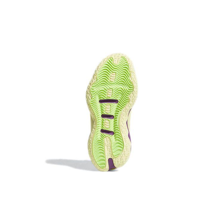 Adidas Dame 8 J Dame Time Kids Sneakers Yellow Yellow-Tint Glory-Purple GY2906