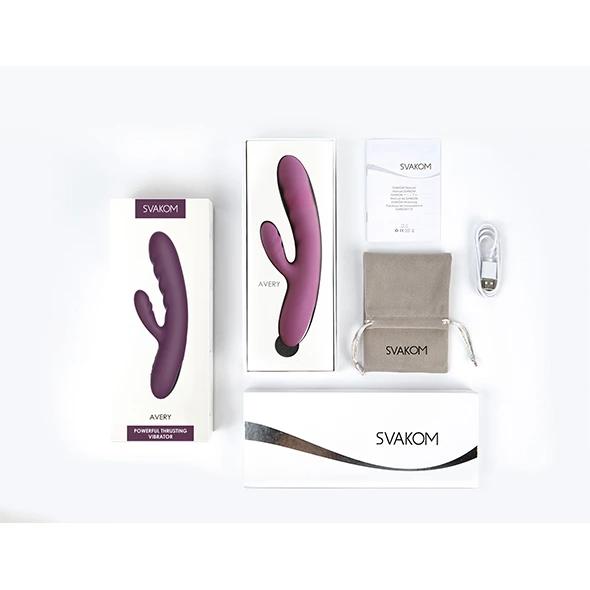 Svakom - Avery Strong Double-Ended Vibrator Lilac