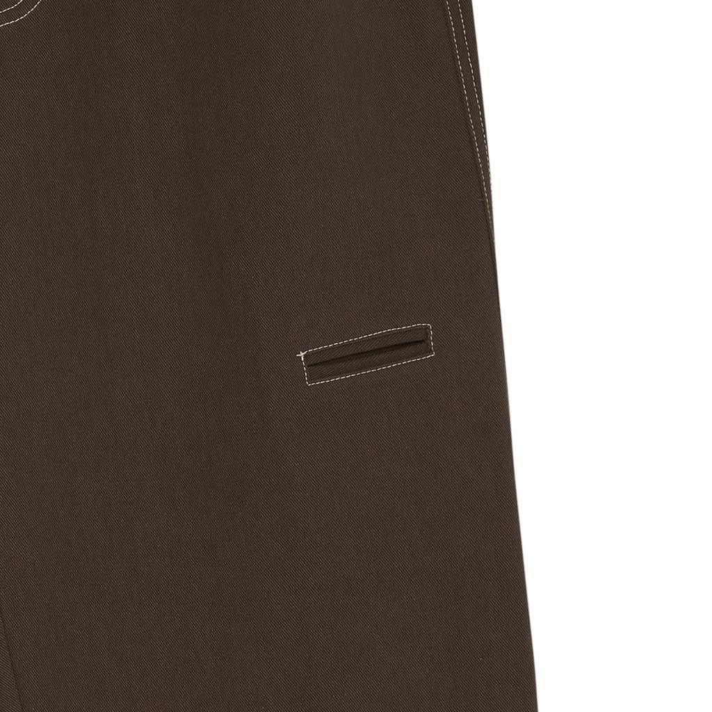 Moseu Stitch Setup Pants_Brown
