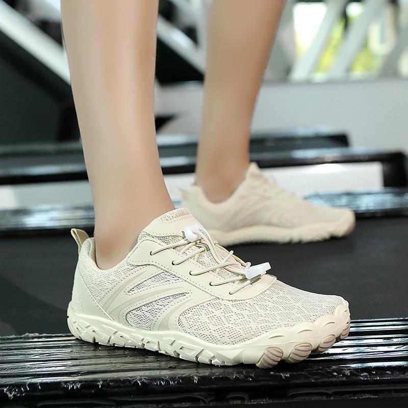 Elastic Hiking Shoes Anti-slip Trekking Camping Sneakers Unisex Breathable Climbing Sports Shoes Light Cross-training Shoes