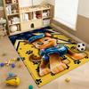 Paw Patrol Police Pup Rectangular Rug Soft Texture Nonslip Carpet For Bedroom Door Living Room Area Home Decor New Year Gift