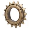 Single Speed Bike Freewheel Carbon Steel Threaded Universal One Speed Bicycle Freewheel for Replacement