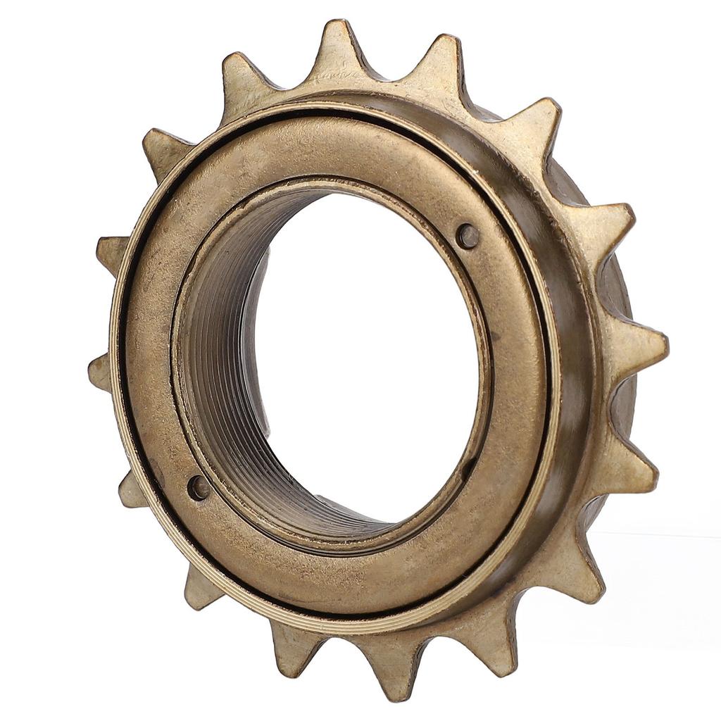 Single Speed Bike Freewheel Carbon Steel Threaded Universal One Speed Bicycle Freewheel for Replacement