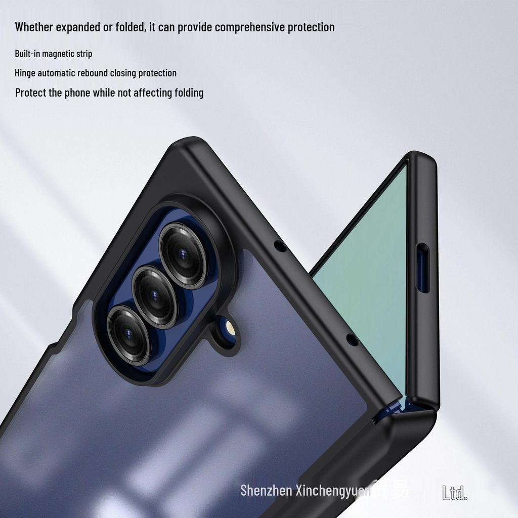 Samsung Z Fold7 Magnetische Stoßfeste Hülle - Vollständige Abdeckung, Hautgefühl, Schützendes Scharnier