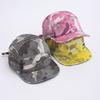 New American Style Dirty Camouflage Solid Color Short Brim Baseball Cap Men Women Outdoor Street Hip Hop 5-Panel Skateboard Cap