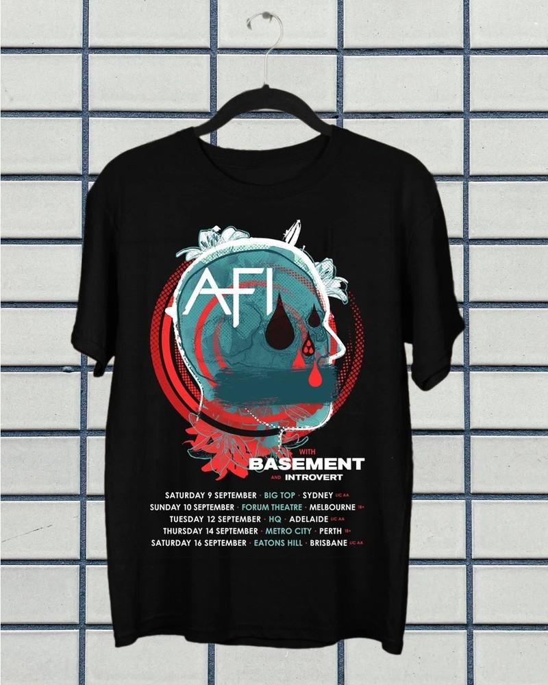 Rare AFI Tour 2025 Band Gift For Fan S to 5XL S-5XL T-shirt GC3121 Unisex T-Shirt S