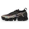 Air VaporMax Flyknit 2 Black Multi Color Womens 942843-015