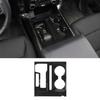 Black Gear Shift Cup Holder Panel Cover Trim For Ford F150 - Accessories