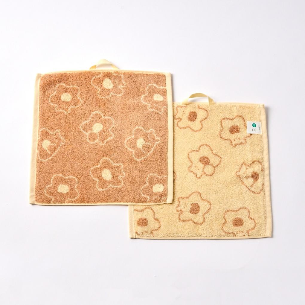 All Day Punch Butter Bear Hand Towel 2PCS 34*34 Ivory_FB1225007